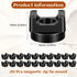 20 Pack Magnetic Zip Tie Mount Heavy Duty Magnetic Cable Zip Tie Base, Tie Mounts, Magnetism Wire Clamps, Magnet Zip