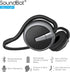 Soundbot SB221 HD Wireless Bluetooth 4.0 Sports-Active Headphones for 20Hrs Music Streaming & 25Hrs HandsFree Calling with Sweat Resistant Ergonomic Secure-Fit Design & Voice Command Support, Black