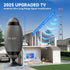 WERCHTAY 4K 1080p 16ft Channels(Style4-Rocket) TV Antenna Indoor, Antenna for Smart TV with Adhesive Base,Football