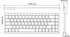 Perixx PERIBOARD-409H Wired USB Mini Keyboard with 2 USB Hubs, Black
