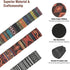 MoKo Camera Strap, Retro Cotton Canvas Woven Universal Shoulder Neck Strap for ALL DSLR/SLR Cameras, Bohemia Dark Orange