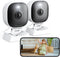VSMAHOME 2K Cameras for Home Security,Indoor/Outdoor for Baby/Elder/Pet Monitoring with Phone app,Wired Plug&Play,Color