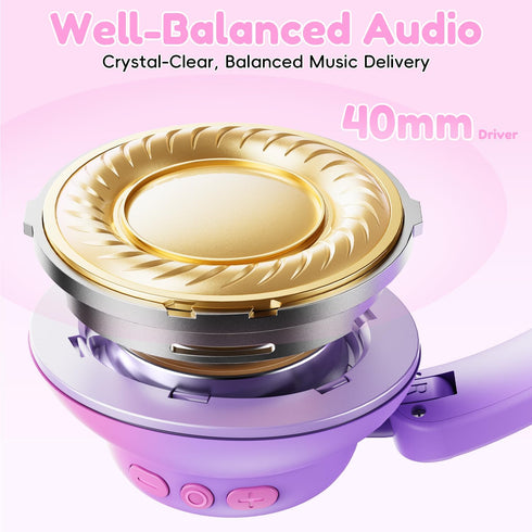 60H 6.0, Candy Bila Active Kids Noise Cancelling Headphones, Play Time Kids Bluetooth Headphones, Volume Limited