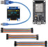 AITRIP 2PCS ESP-32 CP2102 Chip+2PCS 0.96 Inch I2C 12864 SSD1306 30pcs 20cm USB-C Development Board OLED IIC Display