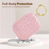 Fashion Engraving Leopard Case Compatible for Airpods Pro 2 Case Cover 2022, Soft Silicone, Front LED Visible, Pink