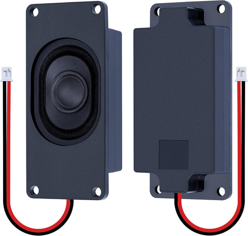 Miniature Loudspeaker 5 Watt 8 Ohm Passive Enclosed Audio/Woofer Speaker, Compatible with Arduino Board, JST-PH 2.0 mm