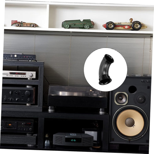 2Pcs Airway Bass Speakers, Speaker Vent Tube for Household Socket Trumpet Sound Hole Port Tube