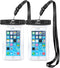 AiRunTech Waterproof Phone Case, Black 8.5" Dry Bag Compatible for iPhone 14/13/12/11, Galaxy & More - Black