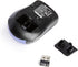 Amazon Basics 2.4 Setup, GHz Wireless Optical Computer Mouse with USB Nano Receiver, Portable, Easy Blue