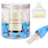 50PCS RJ45 Connectors, Ethernet Cat6 Pass Through Connector for Solid or Stranded UTP Ethernet Cable