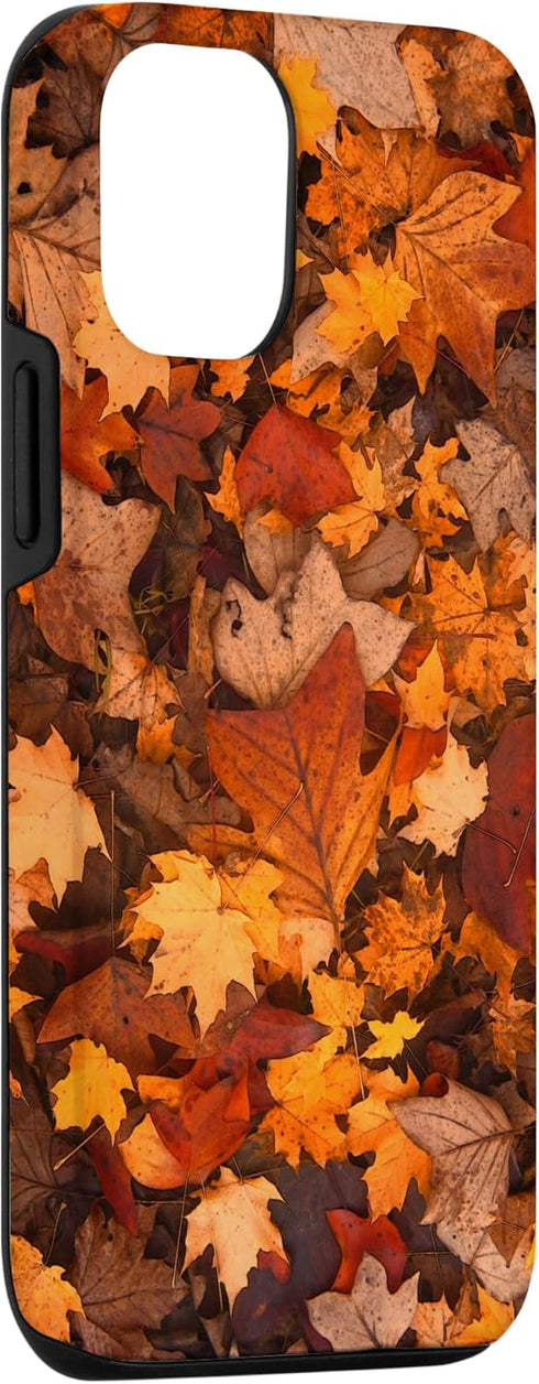 Autumn Season Happy Fall Leaves Thanksgiving Cell Phone Case for iPhone 12/12 Pro