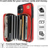 Bocasal 11, 6.1 Inch Crossbody Wallet Case for iPhone RFID Blocking Leather Purse Case with Card Holder, Protective