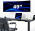 VIVO 49 inch 44 lbs, 100x100, Mount-VWLP1 Low Profile Heavy Duty Ultrawide Monitor Wall Mount for up to Screens, Holds