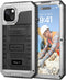 Mitywah Heavy Duty Waterproof Case for iPhone 15, Full Body Underwater Protective Metal Case with Built-in Screen