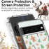 Gingerbread Man Christmas Clear Phone Case for Google Pixel 6a - Soft Slim Shockproof Cover for Boys & Girls.