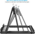 Foldable Portable Phone Tablet Stand Holder, Adjustable Angle for Desktop, Compatible with iPhone and iPad