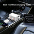 AeternaSol 200W 12V 110V car Inverter Power Outlet DC to AC car Adapter for Plug Outlet, Portable Fast Charging Port