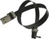 Black FFC USB C FPV Flat Slim Thin Ribbon FPC Cable USB Type-C 90 Degree to Standard USB A for Charging and Sync (40CM)