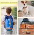 lasuroa Backpack Cute Star Leather Keychain Holder, Waterproof Anti-Scratch Hidden GPS Tracker Case Cover Key chain