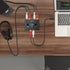PROZOR RCA Stereo Audio Switcher, 2 in 1 Out R/L Stereo Switch, 1 in 2 Out Splitter with Mute Button, No Power Required