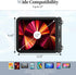 MoKo Waterproof Tablet Case for Fire HD 10, iPad 10th, iPad Pro 11, Galaxy Tab S6/S7 - Stand Holder Dry Bag