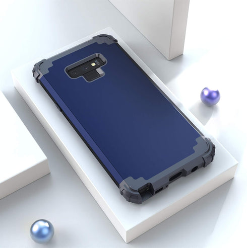IDweel Galaxy Note 9 Case - Blue 3 in 1 Shockproof Slim Hybrid Heavy Duty Protection for Galaxy Note 9