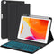 Keyboard Case for iPad 9th/8th/7th Gen 10.2 inch, iPad Pro 10.5 Case with 7 Color Backlit Removable Keyboard