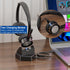 Wireless Bluetooth Headset with Microphone, AI Noise Cancelling for Computer/PC/Laptop/Cellphone