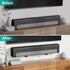 WALI Sound Bar Mounts Under TV - Universal Wall Mount Shelf with Anti-Skid Pad for All Types of Wall