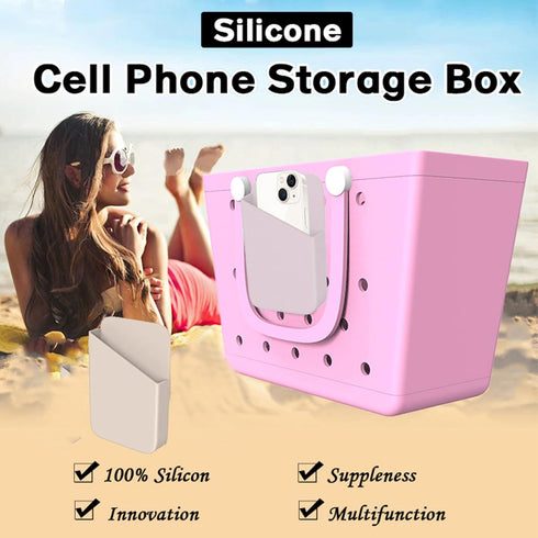 Silicone Phone Holder for Bogg Bag, Momlife Bag Charms, Find Your Phone in a Second with Bogg Bag Holder