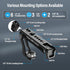 SIRUI Top Handle with 3/8"-16 Locating Pins Mount for ARRI, Camera Cage Silicone Top Handgrip with Cold Shoe