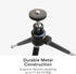MEE audio Mini Tripod for Webcams and Small Cameras, Flexible Portable Stand for Logitech Webcam C920 C922