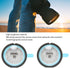 Camera Lens Guard PC Protective Cover, Dual Lens Guards, Adhesive Lens Mirror for Insta360 X3 Panoramic Camera