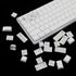 YMDK 124 Key White Blank ZDA XDA V2 PBT Keycaps for MX Keyboard 104 87 61 Melody 96 KBD75 ID80 GK64 SP84