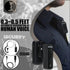 Retevis AI Active Noise Reduction Walkie Talkie Earpiece with Mic, Rechargeable C-Type, 2 PTT, Compatible with BAOFENG,