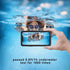 Lanhiem IP68 Waterproof Dustproof Case for iPhone 12 Pro with Built-in Screen Protector - Black