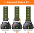 Compatible with Garmin Fenix 7X/Fenix 6X/Fenix 5X/Fenix 8, Nylon Quickfit 26 Watch Band for Tactix 7