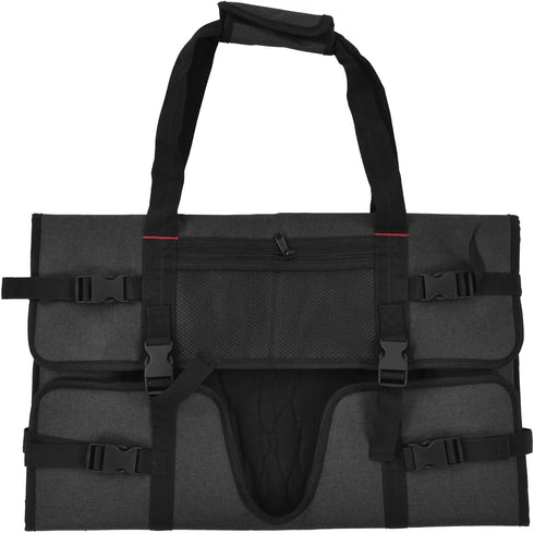 Qiilu 24 Inch Monitor Travel Case, Computer Monitor Bag Portable Protective Carrying