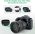 PROfezzion 55mm Circular Polarizer Filter for Nikon D5600 D3500 with 18-55mm/Sony A7 A7II A7III with 28-70mm Kit Lens,