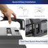 VIVO Quick Attach VESA Adapter Plate for Acer and Viewsonic Monitors, VESA up to 100x100, MOUNT-AR240H