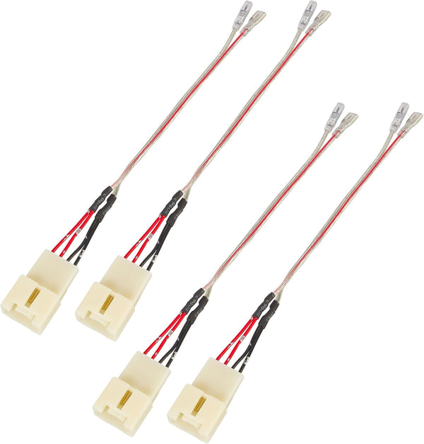 RED WOLF Front Rear Door Speaker Wiring Harness Adapter for Ford Focus Fusion Explorer Edge 2013-2021