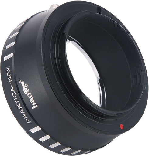 Haoge Manual Lens Mount Adapter for Praktica B PB Lens to Sony E Mount NEX Camera a3000 a3500 a5000 a5100 a6000 a6400
