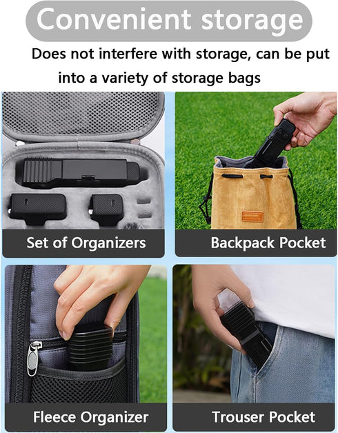 Protective Case Cover for DJI Osmo Pocket 3, Lens Guard Cap Screen Protector with Quick Release