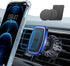 LISEN Magnetic Phone Holder for Car Samsung, 20X Powerful (Blue)