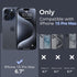 iPhone 15 Pro Max Case Waterproof, IP68 Waterproof Case for iPhone 15 Pro Max, iPhone 15 Pro Max Case with Kickstand, Impact Resistant TPU + PC Case, Suitable for Diving, Swimming, Hiking