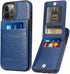 iPhone 13 Pro Max Wallet Case - PU Leather Wallet Case with Credit Card Holder for Men and Women