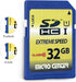 32GB Class 10 SDHC Flash Memory Card Full Size SD Card USH-I U1 Trail Camera Memory Card by Micro Center