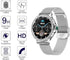 3 Pack Compatible with Fitonus F19 1.3 inch Smartwatch Screen Protector Tempered Glass Compatible with BOCLOUD NX19 1.32'' Smart Watch Screen Protectors Foils Glass Anti-Scratch