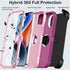 Shop iPhone 14 Plus Case (Burgundy) with Kickstand, Heavy Duty Shockproof Protection, Belt Clip Holster & Screen