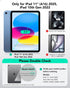 ESR iPad(A16) 11th/10th Case(2025/2022,10.9 Inch), for Generation Convenient Magnetic Attachment, Two-Way Trifold